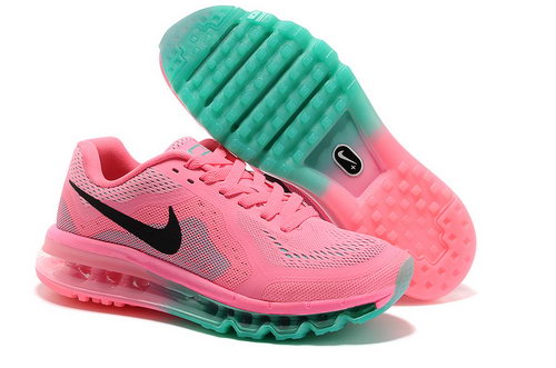 Air Max 2014 Womens Neon Pink Green Low Cost
